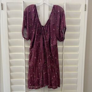 Tinsel Mauve Floral Dress